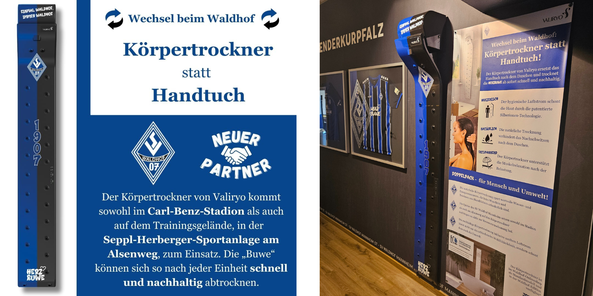 SV Waldhof und Valiryo